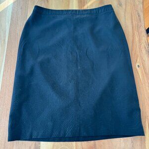 Banana Republic black pencil skirt